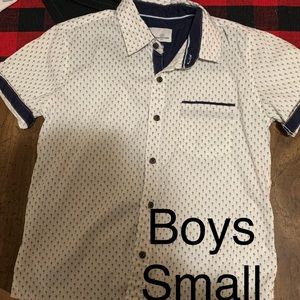 Boys button up